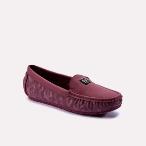 Agnessa Maroon Casual Pumps 0431283