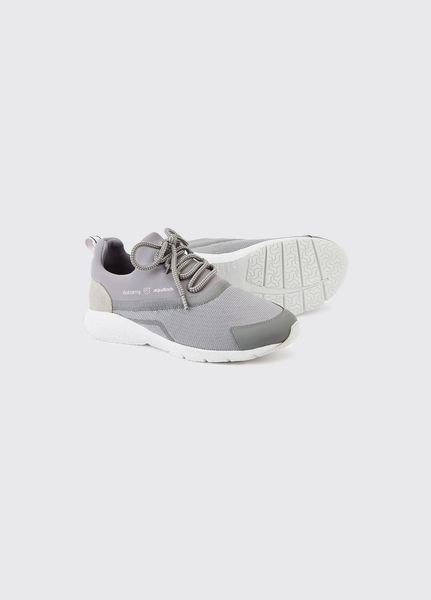 Antibes Mens Lightweight Sporty Trainer - Silver