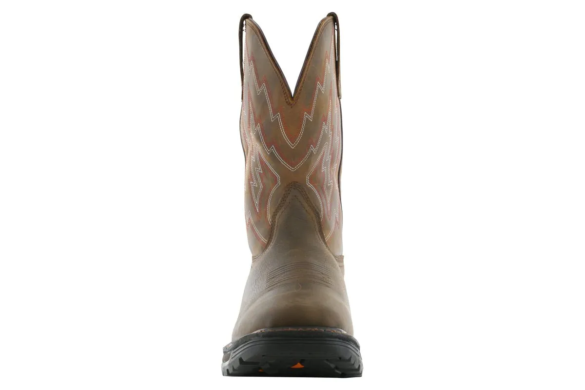 Ariat Big Rig Western Work Waterproof Soft Toe Boot