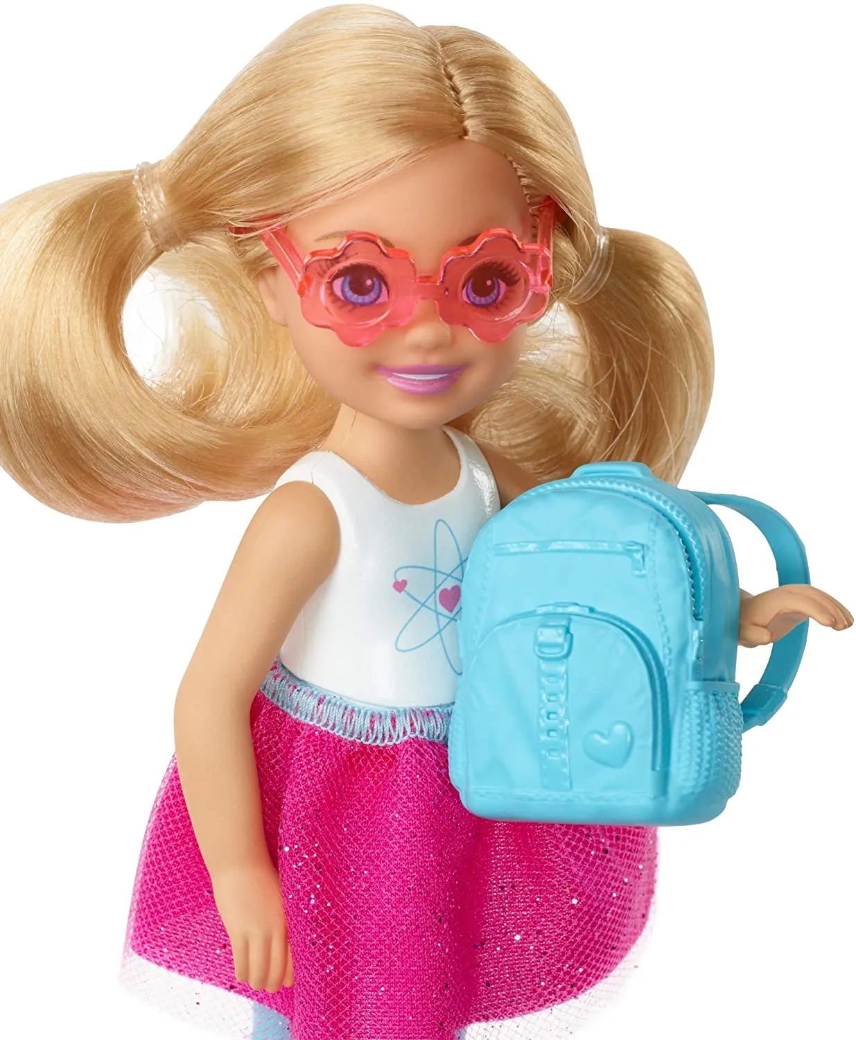 Barbie Chelsea Travel Doll Blonde with Puppy, Carrier and Accessories