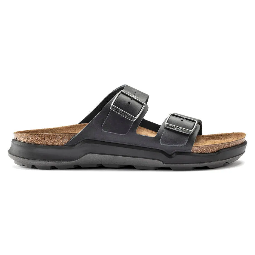 BIRKENSTOCK MENS ARIZONA RUGGED BLACK