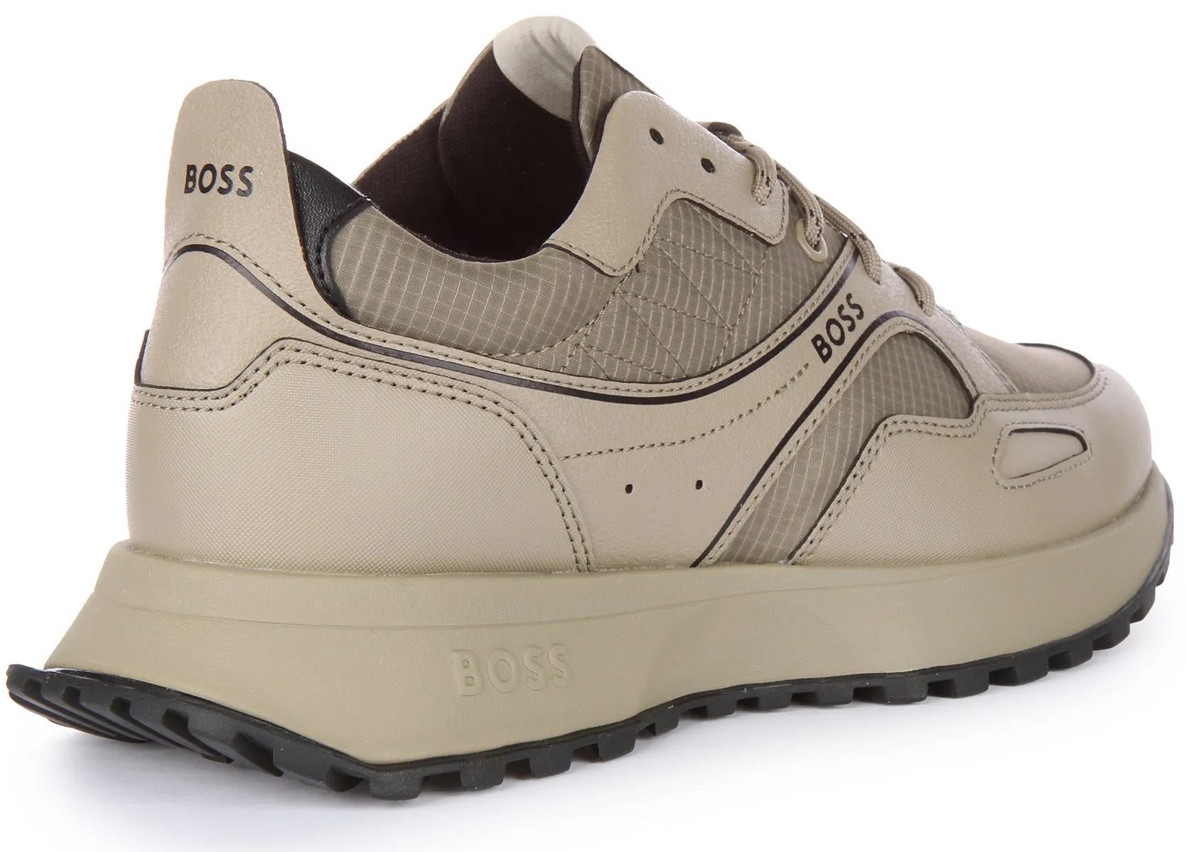 Boss Jonah Runner Rsrb In Beige For Men