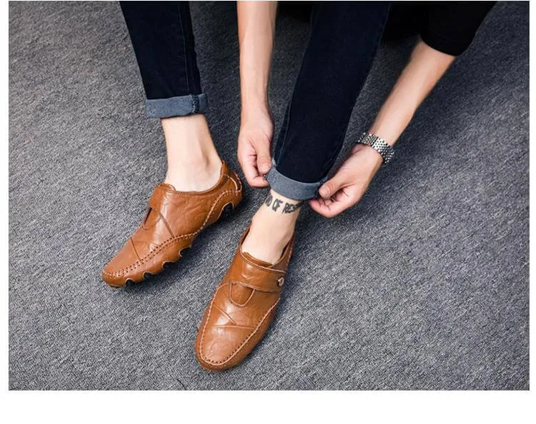 British Style Leather Men's Casual Shoes