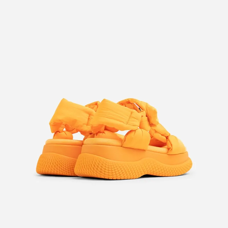 Brute Orange Chunky Sandals