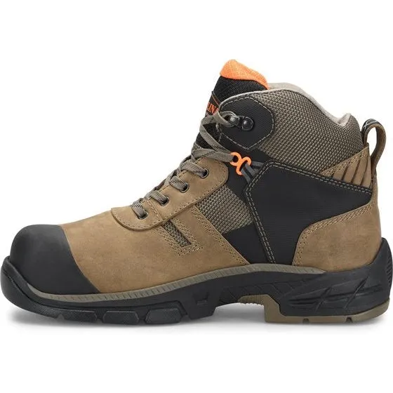 Carolina Men’s Duke 5" WP Comp Toe Hiker Work Shoe -Brown- CA5548