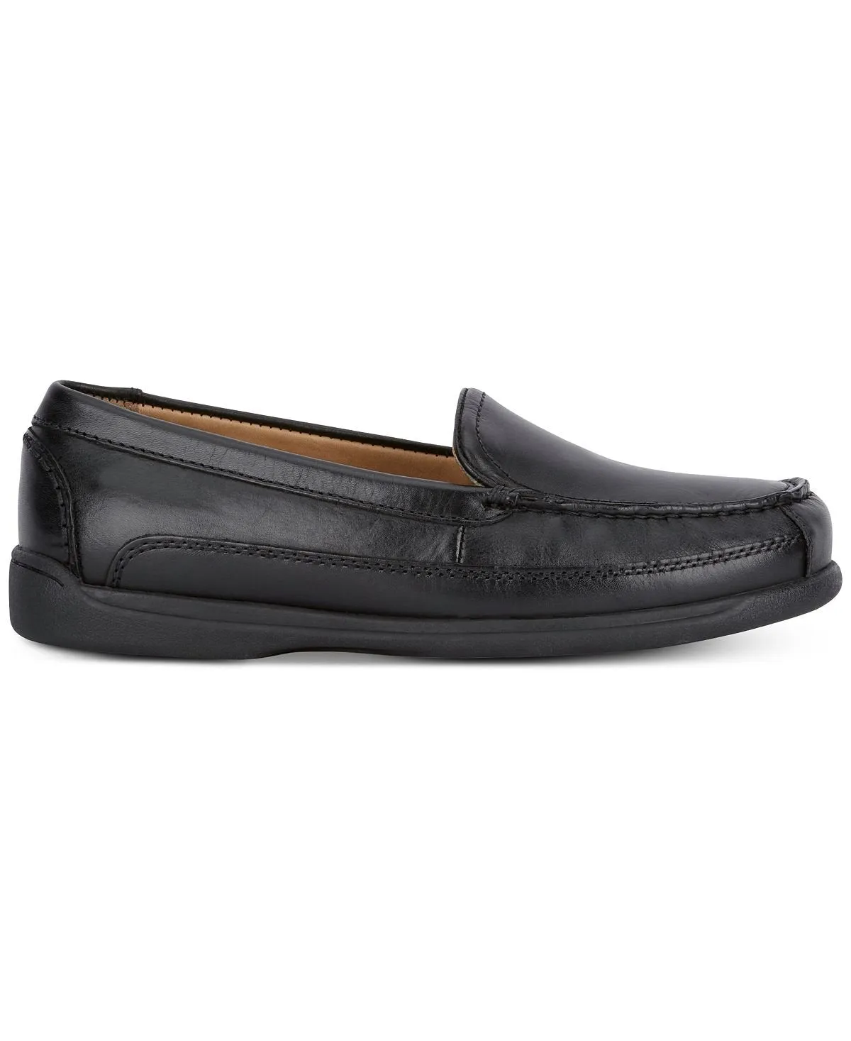 Catalina moc-toe Dockers moccasins, black