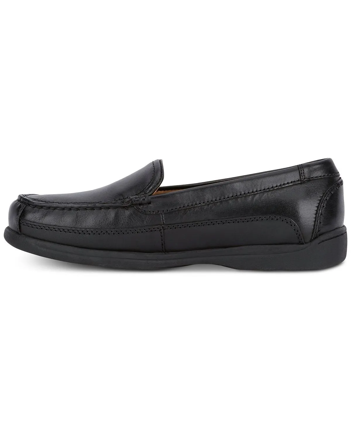 Catalina moc-toe Dockers moccasins, black