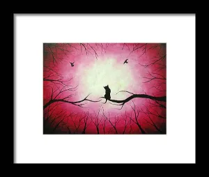 Cat's Meow ~ Framed Print