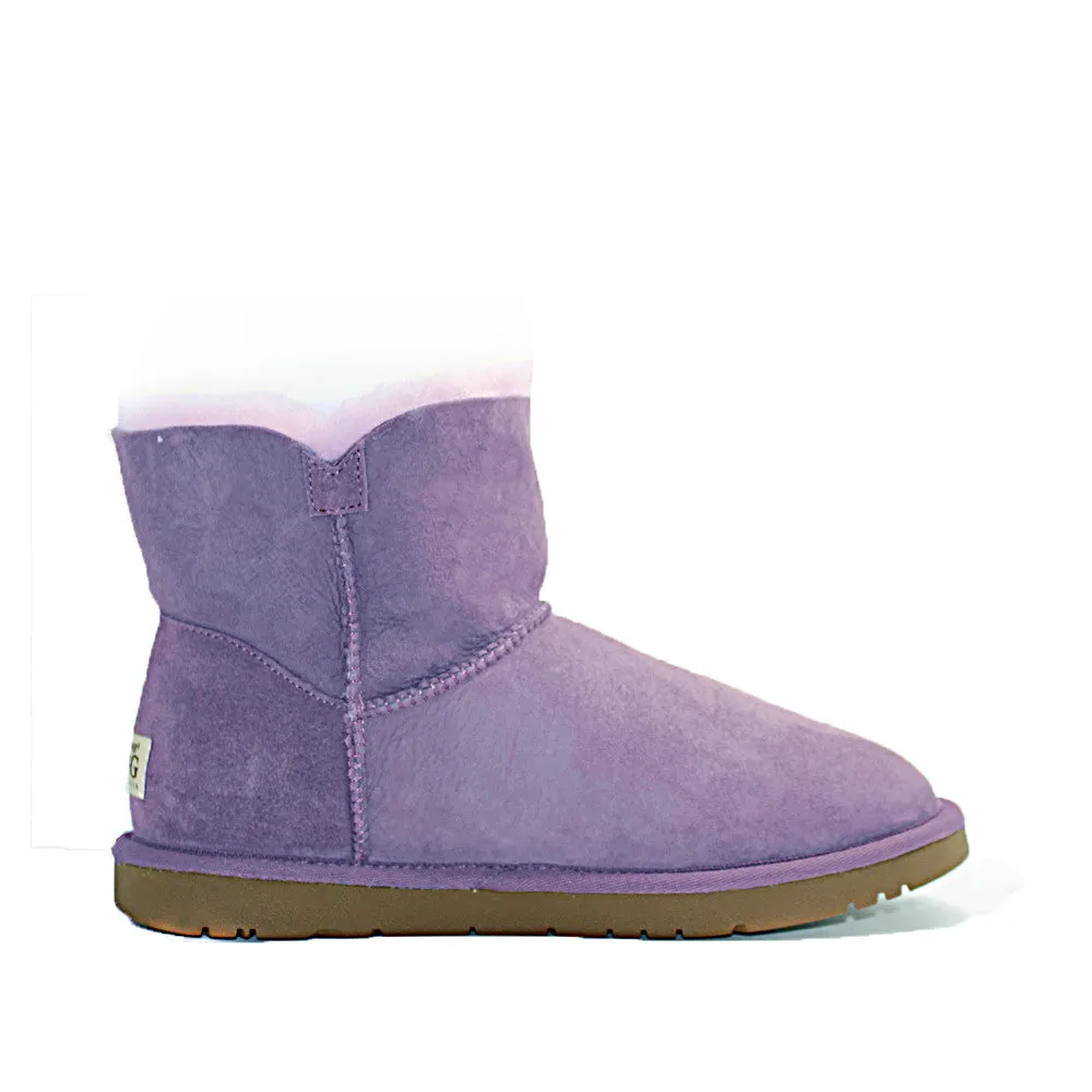 Classic One Button Ugg Boot - Purple