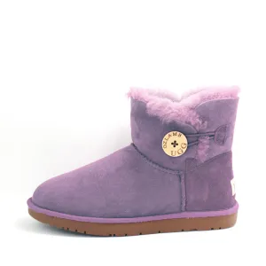 Classic One Button Ugg Boot - Purple