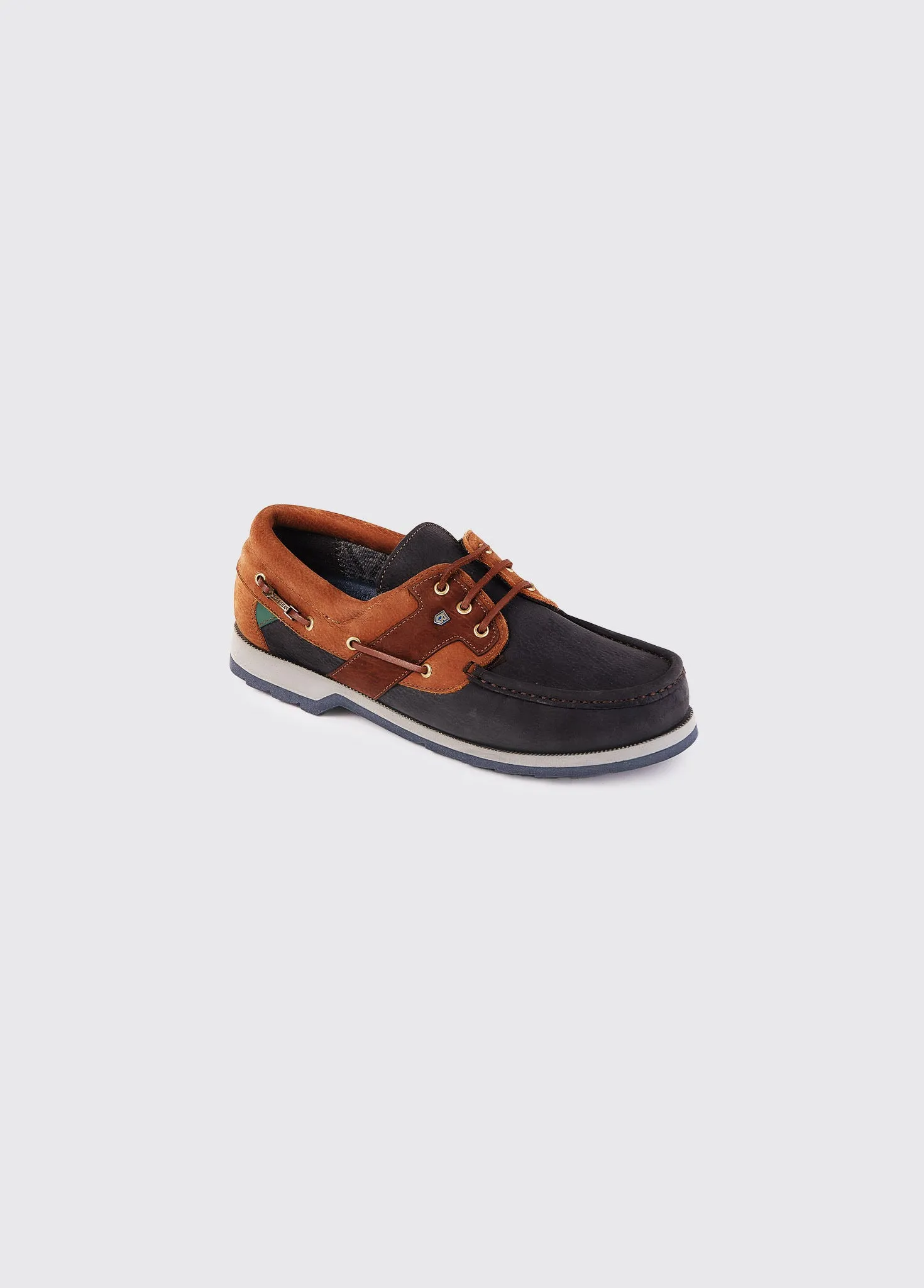 Clipper Deck Shoe - Navy/Brown