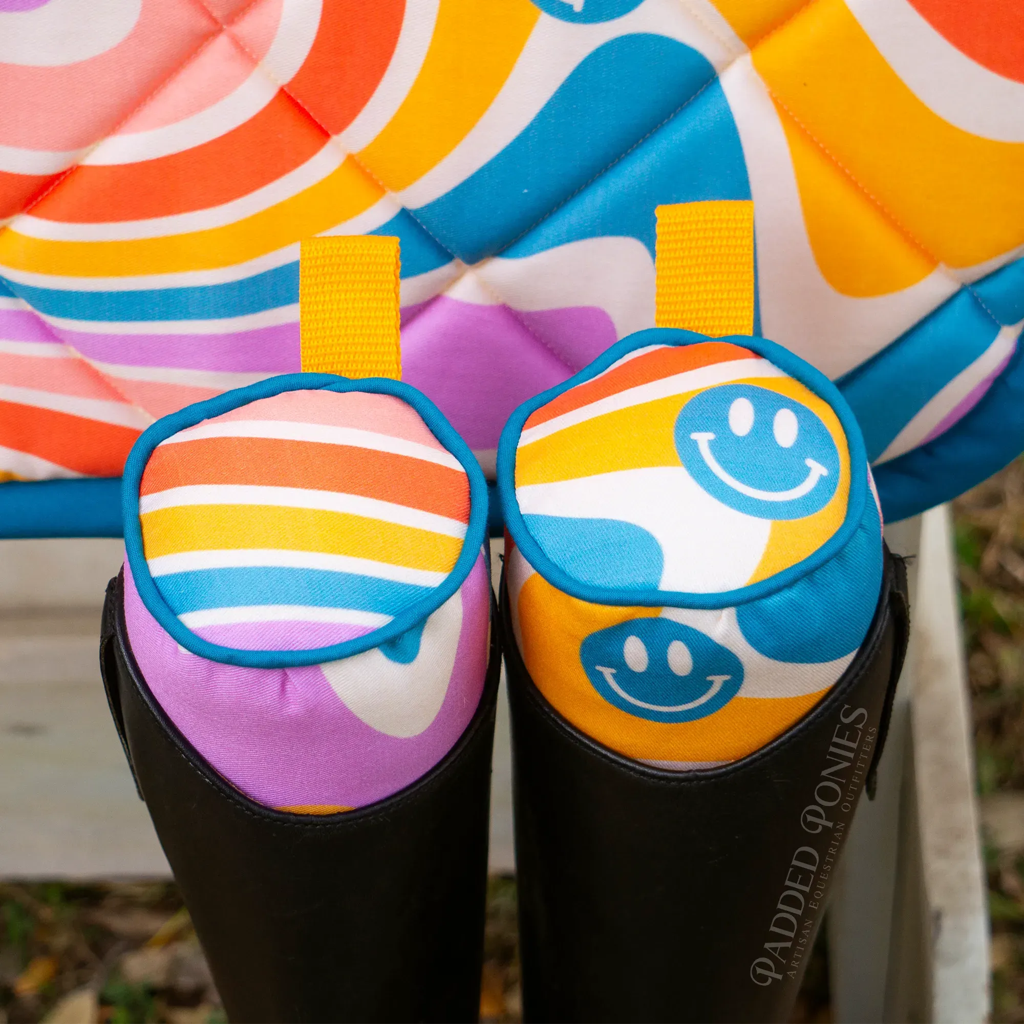 Custom Groovy Smiles Boot Trees