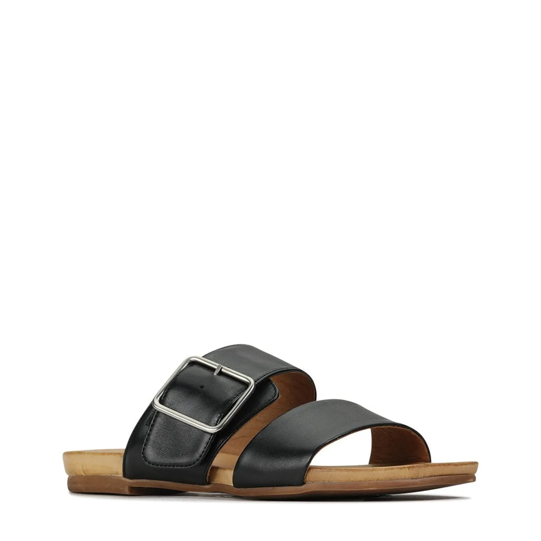 DALLAS LEATHER BUCKLE SANDAL