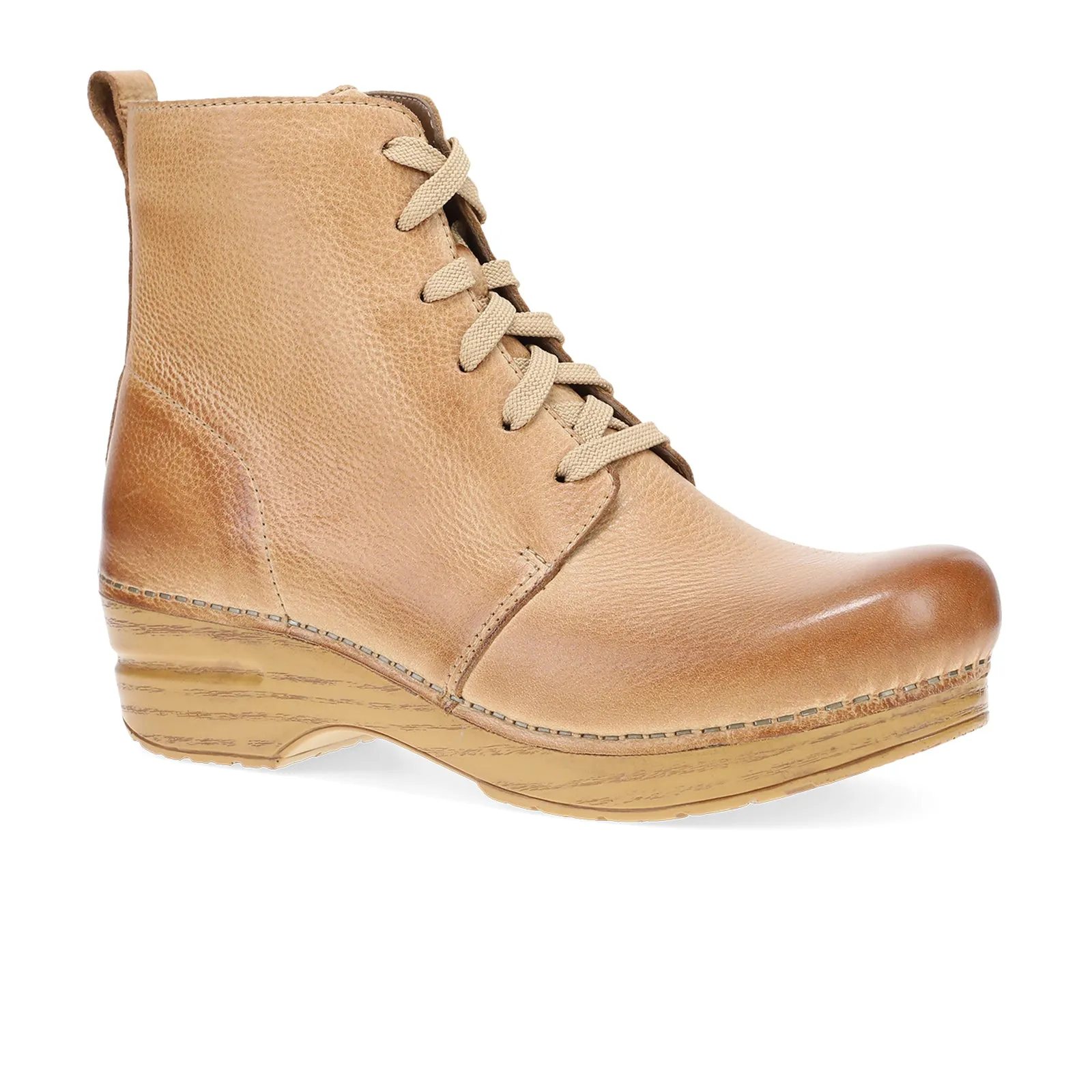 Dansko Sigourney Mid Boot (Women) - Honey Distressed