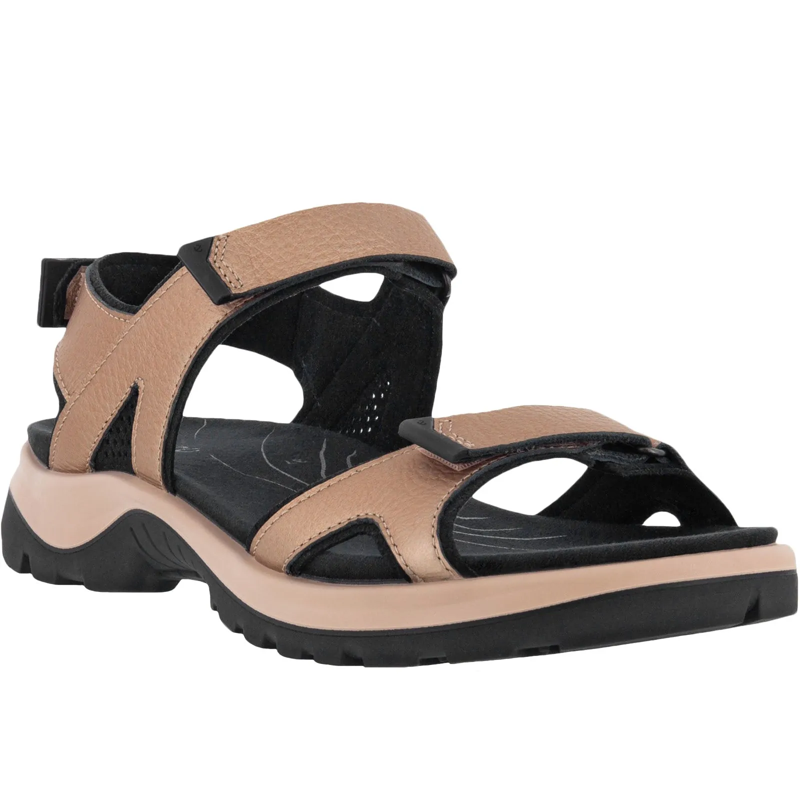 ECCO Womens Yucatan 2.0 Nubuck Leather Sandals