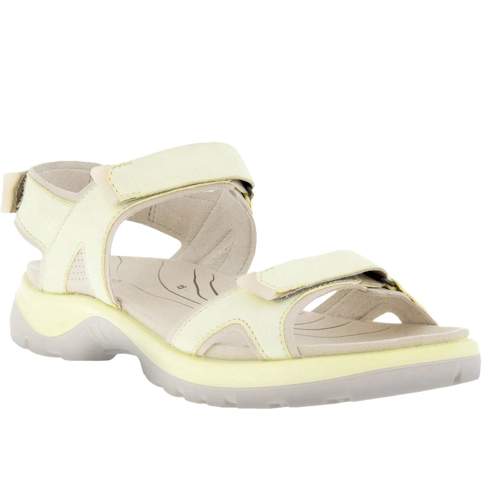 ECCO Womens Yucatan 2.0 Nubuck Leather Sandals