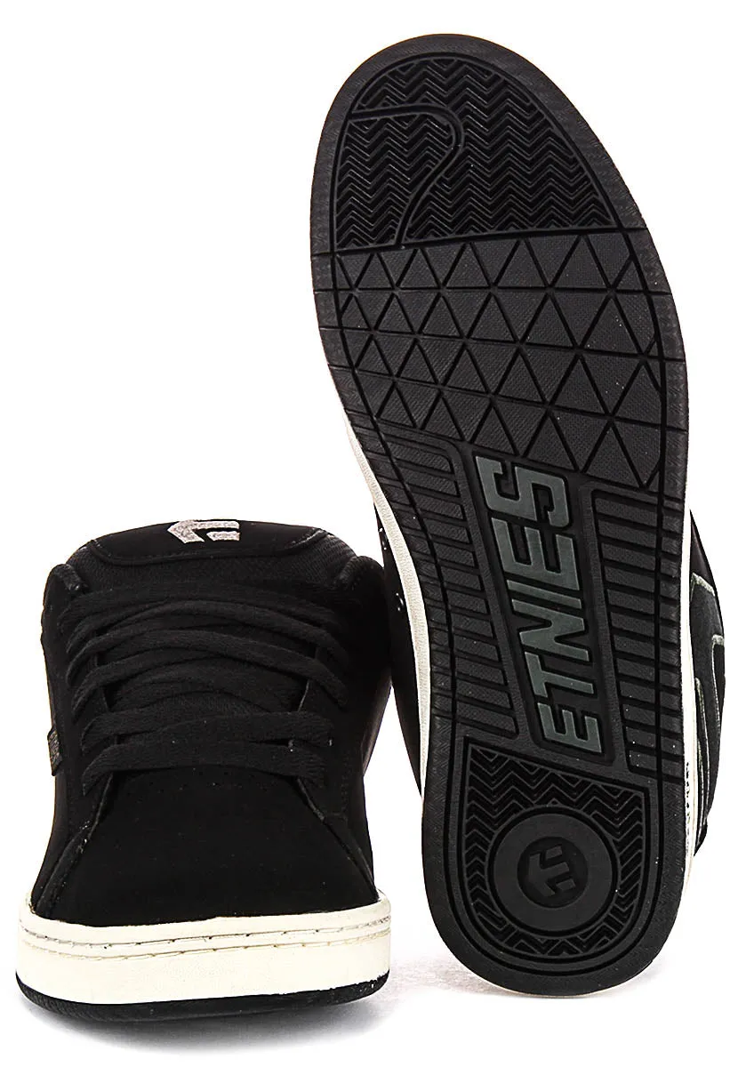 Etnies Fader In Black Green For Men