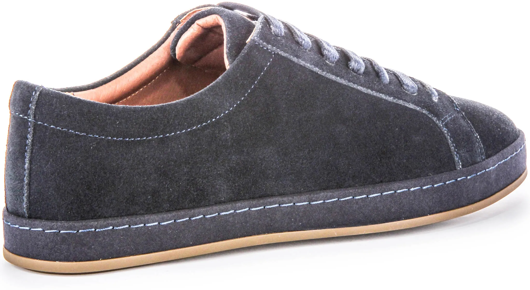 Justinreess England Jude Suede In Navy For Men