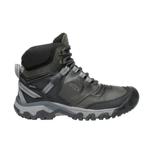 KEEN Men's Ridge Flex Mid Boot - Magnet/Black - ONLINE STORE CREDIT/EXCHANGE ONLY