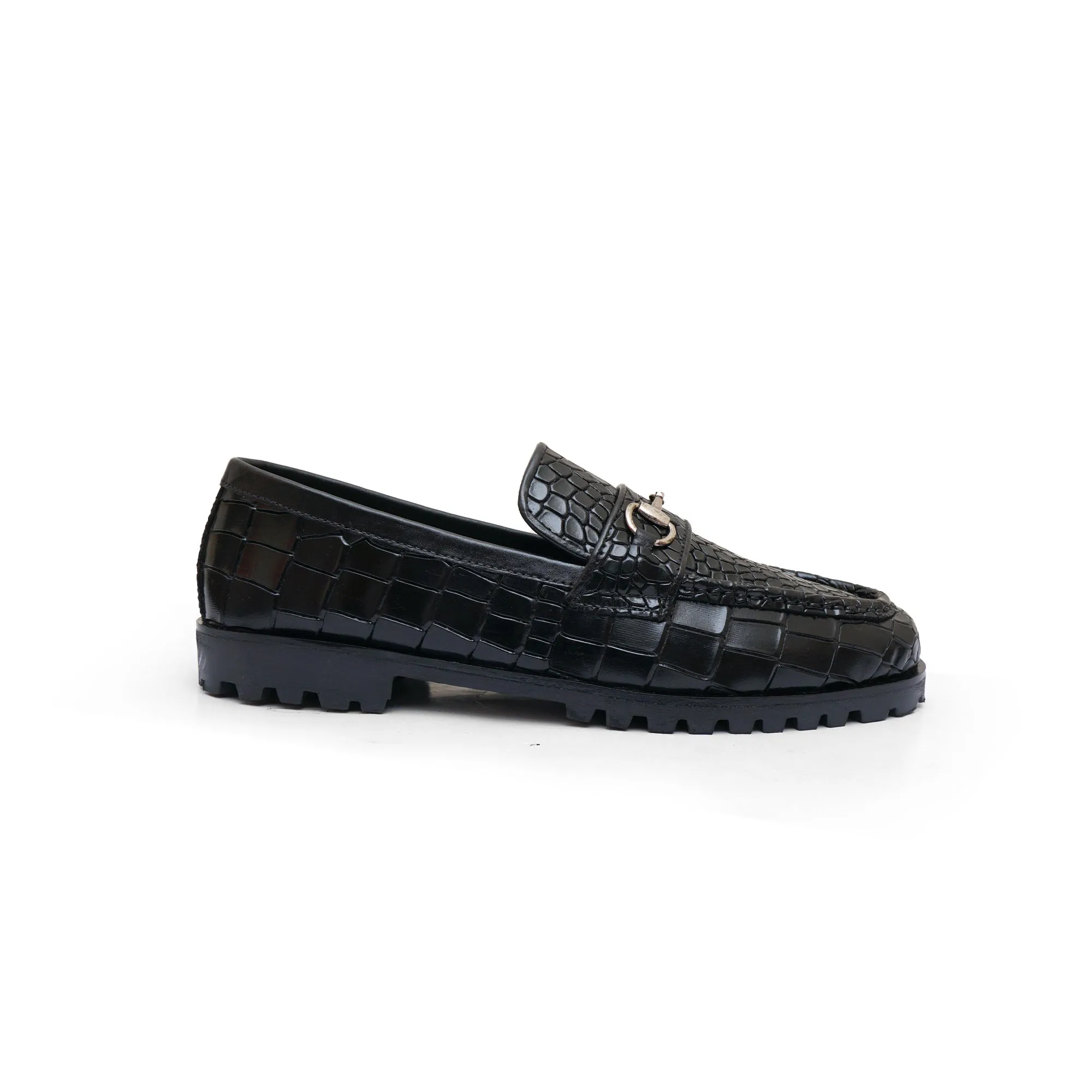 LS Pure Leather Urban Edge Chunky Loafers LS-406