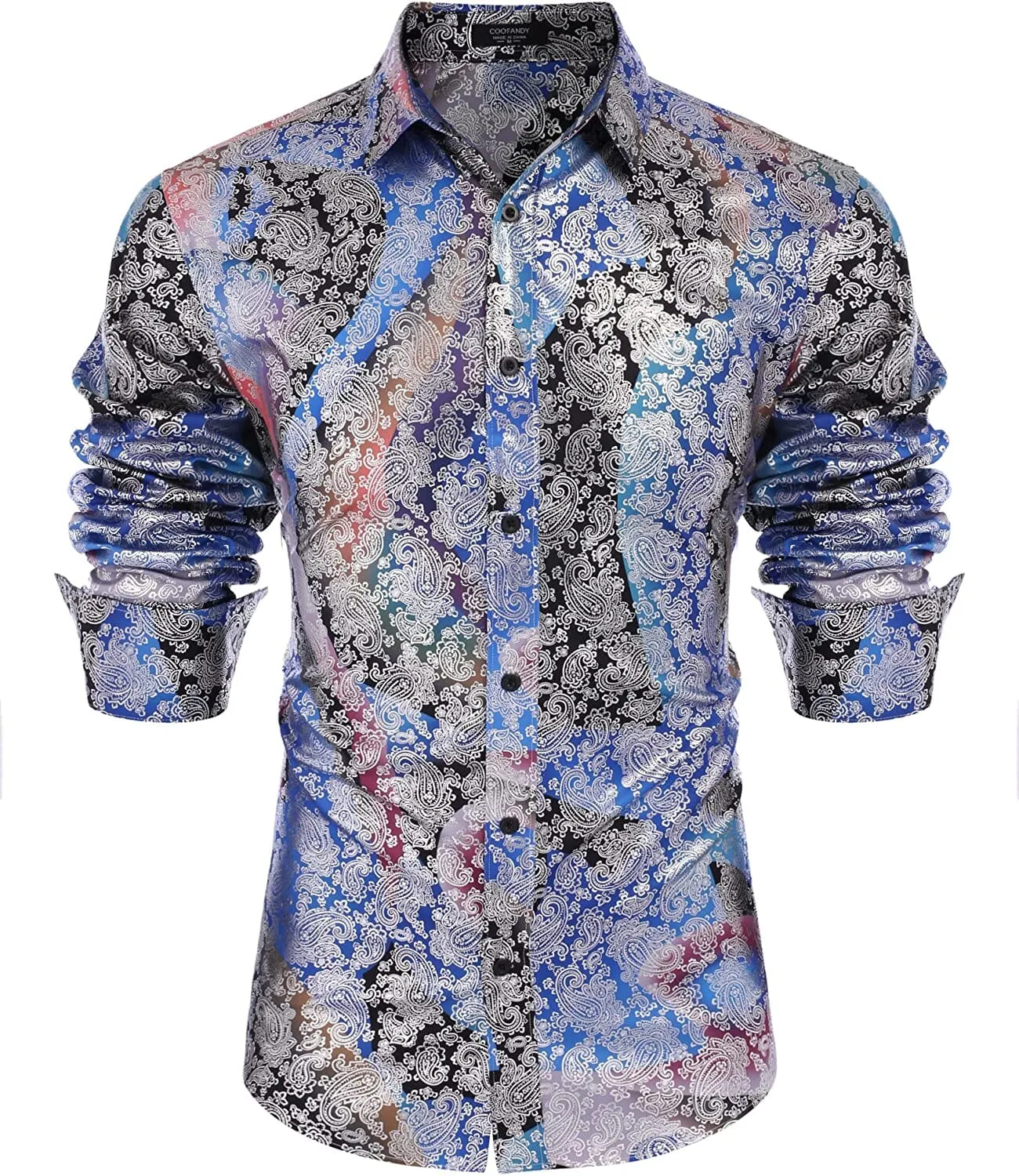 Luxury Design Floral Dress Shirt (US Only)