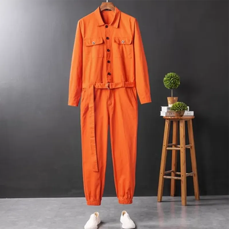 Men's Japanese Street Style Jumpsuit