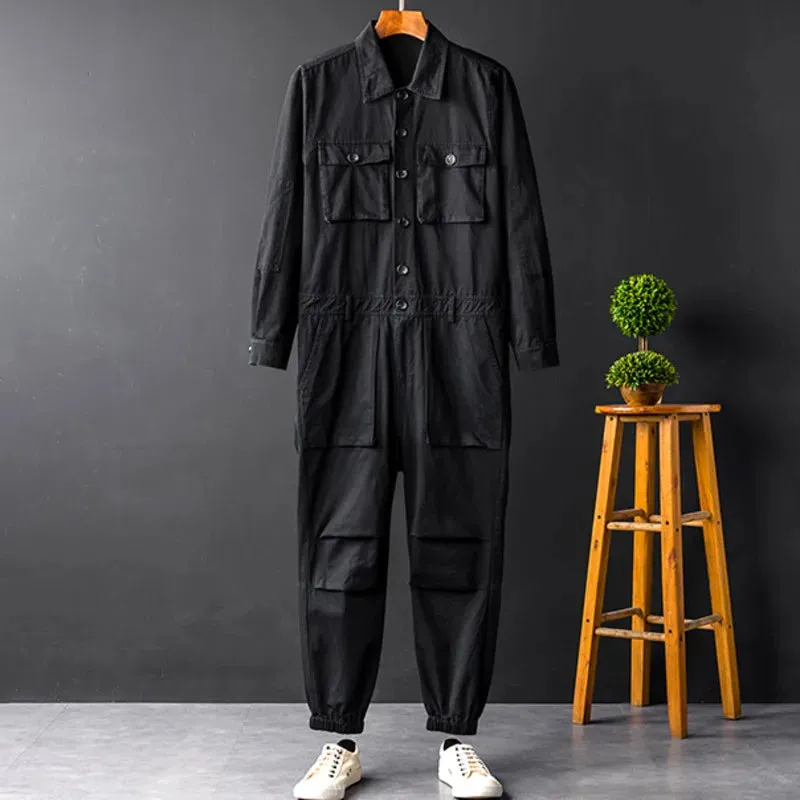 Men's Japanese Street Style Jumpsuit