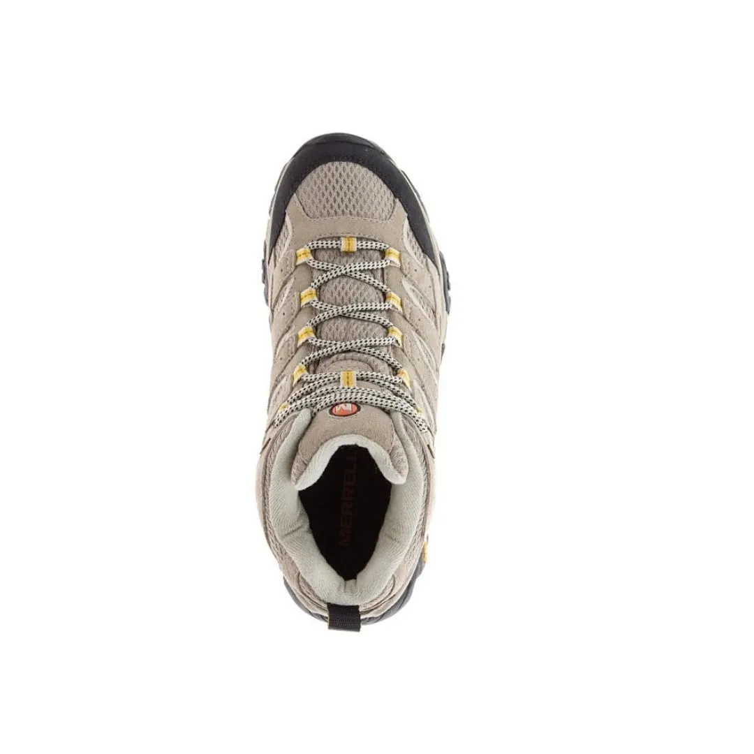 Merrell Womens Moab Ventilator Mid Hiking Shoes Taupe