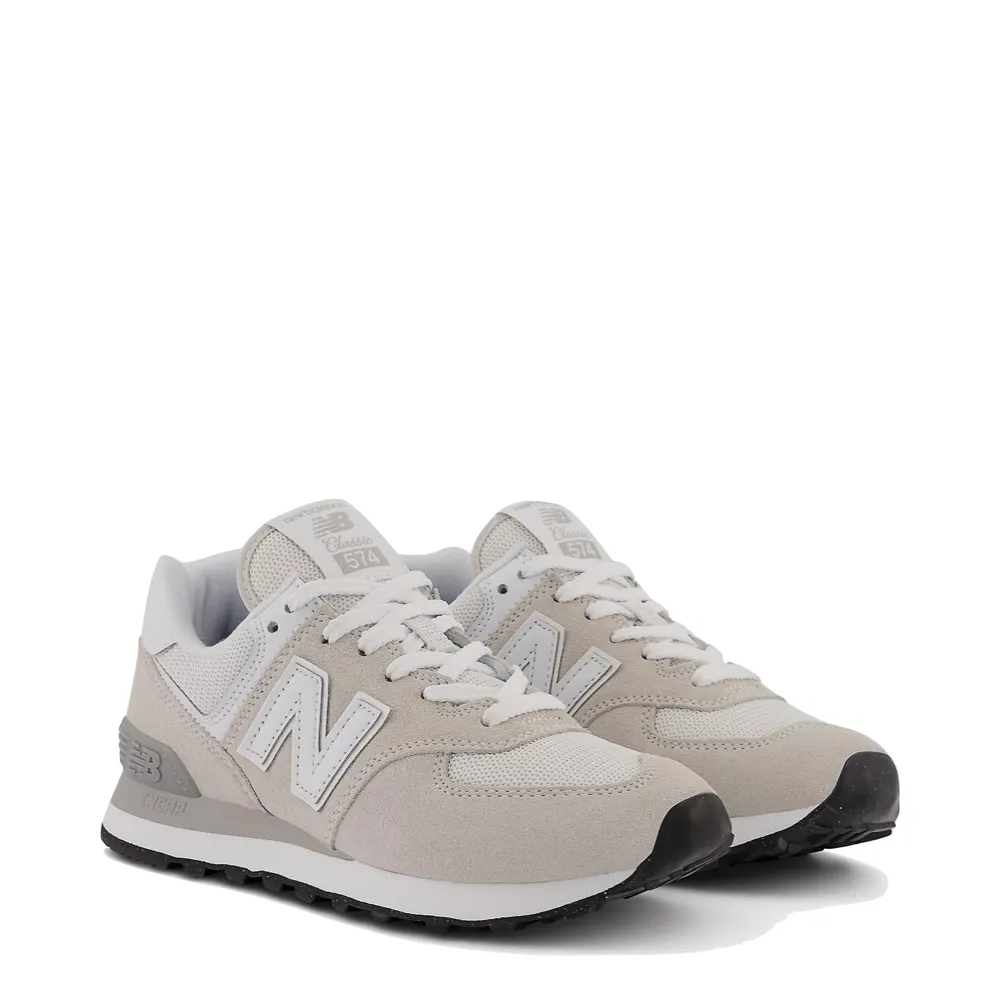 New Balance Women's 574 Sneaker in Nimbus Cloud with White