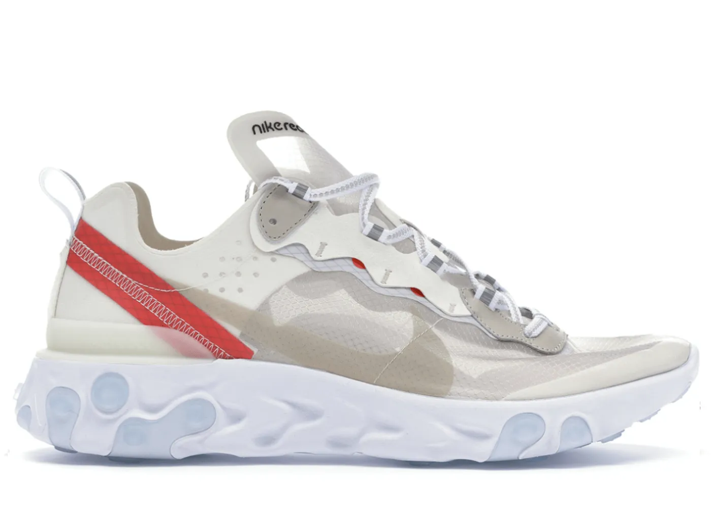 Nike React Element 87 Sail Light Bone