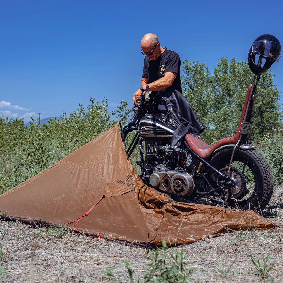 Nomad 4 Motorcycle Tent