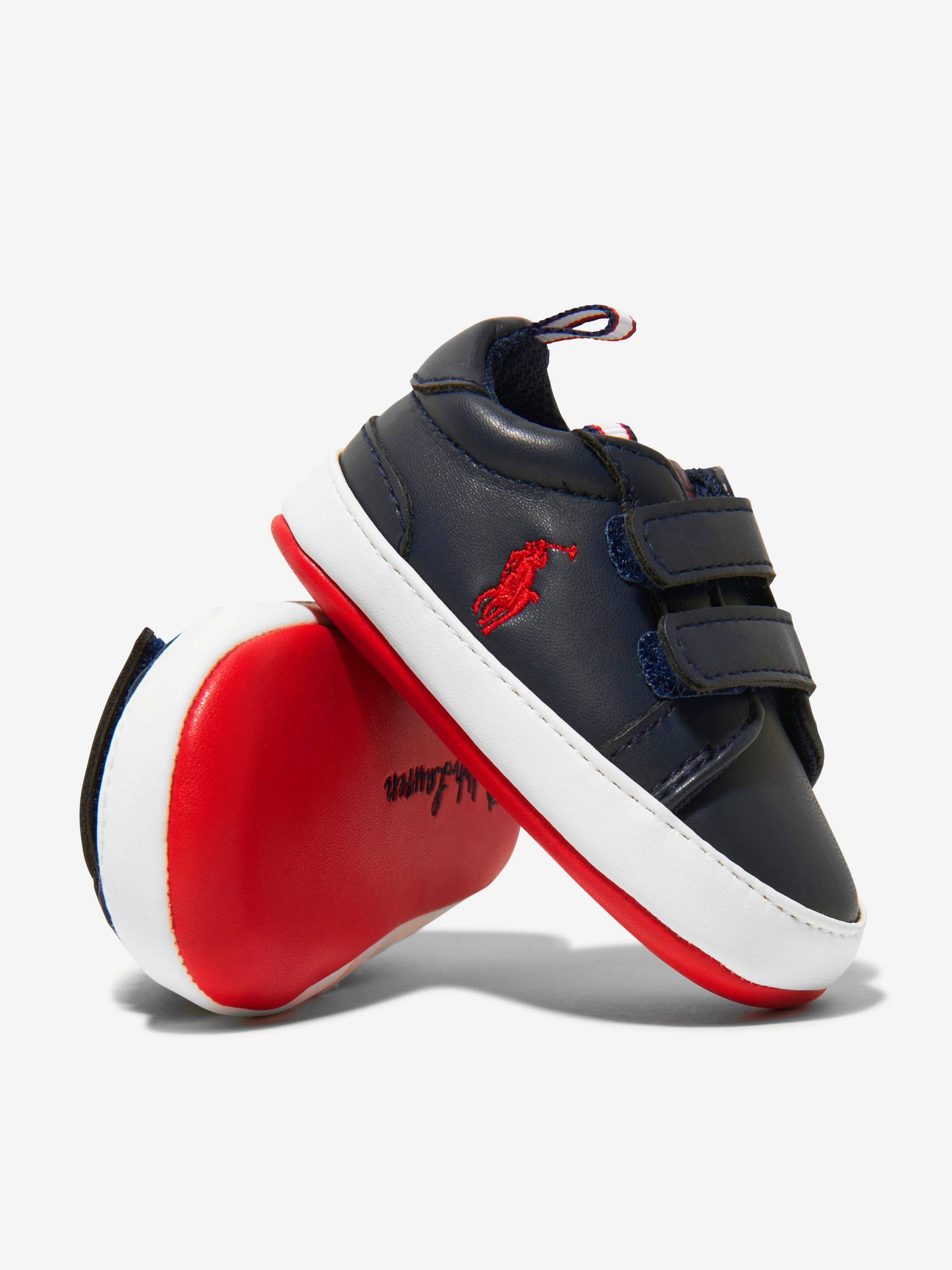 Ralph Lauren Baby Heritage Court EZ Trainers