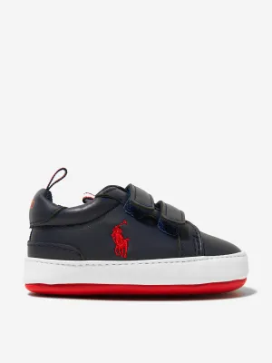 Ralph Lauren Baby Heritage Court EZ Trainers