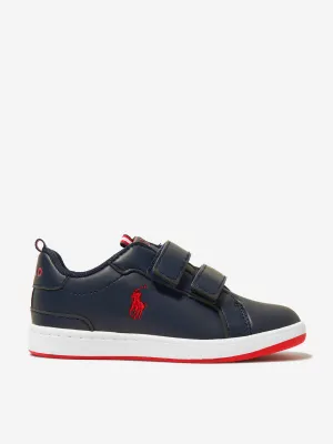 Ralph Lauren Kids Heritage Court EZ Trainers