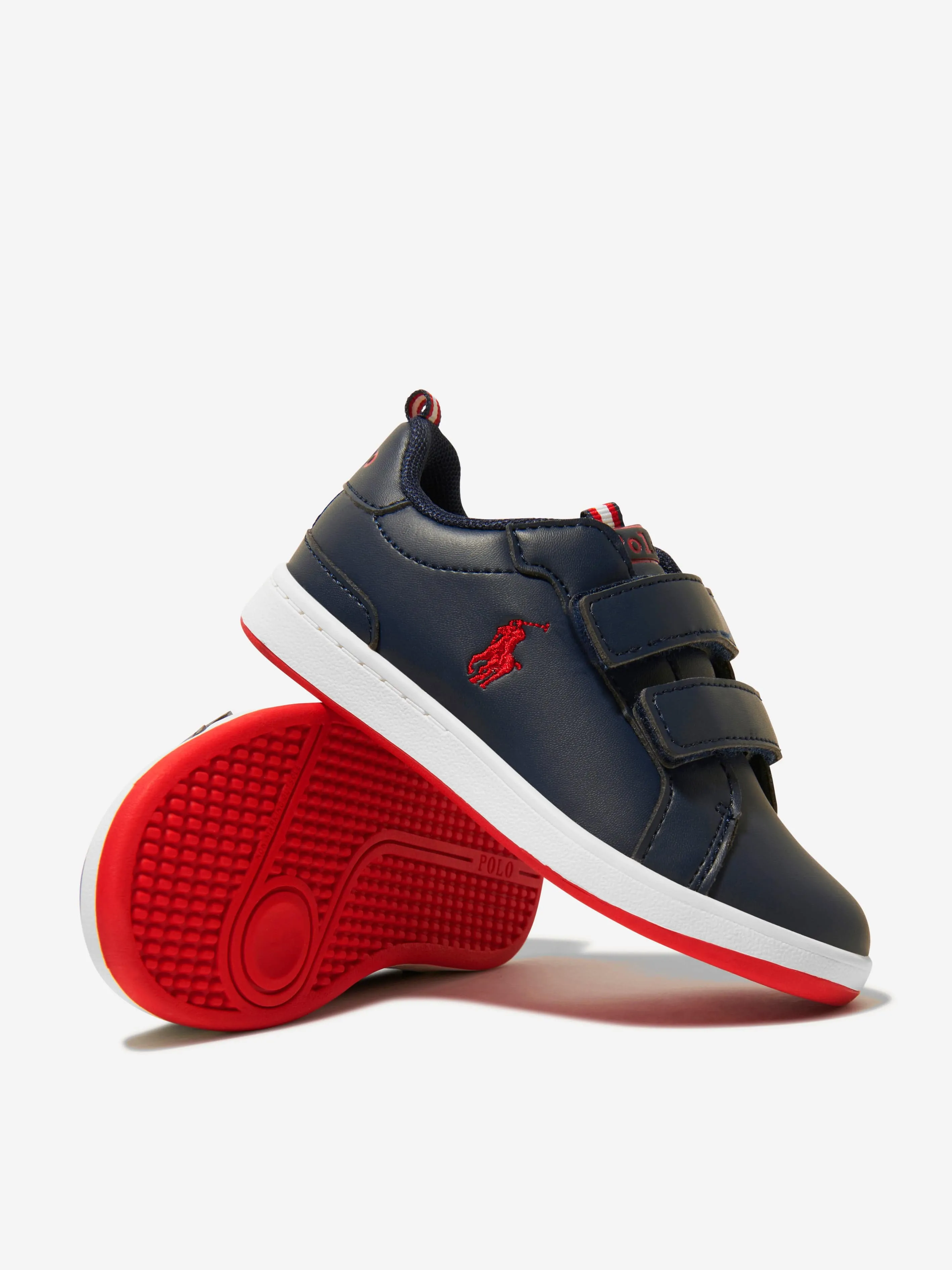 Ralph Lauren Kids Heritage Court EZ Trainers