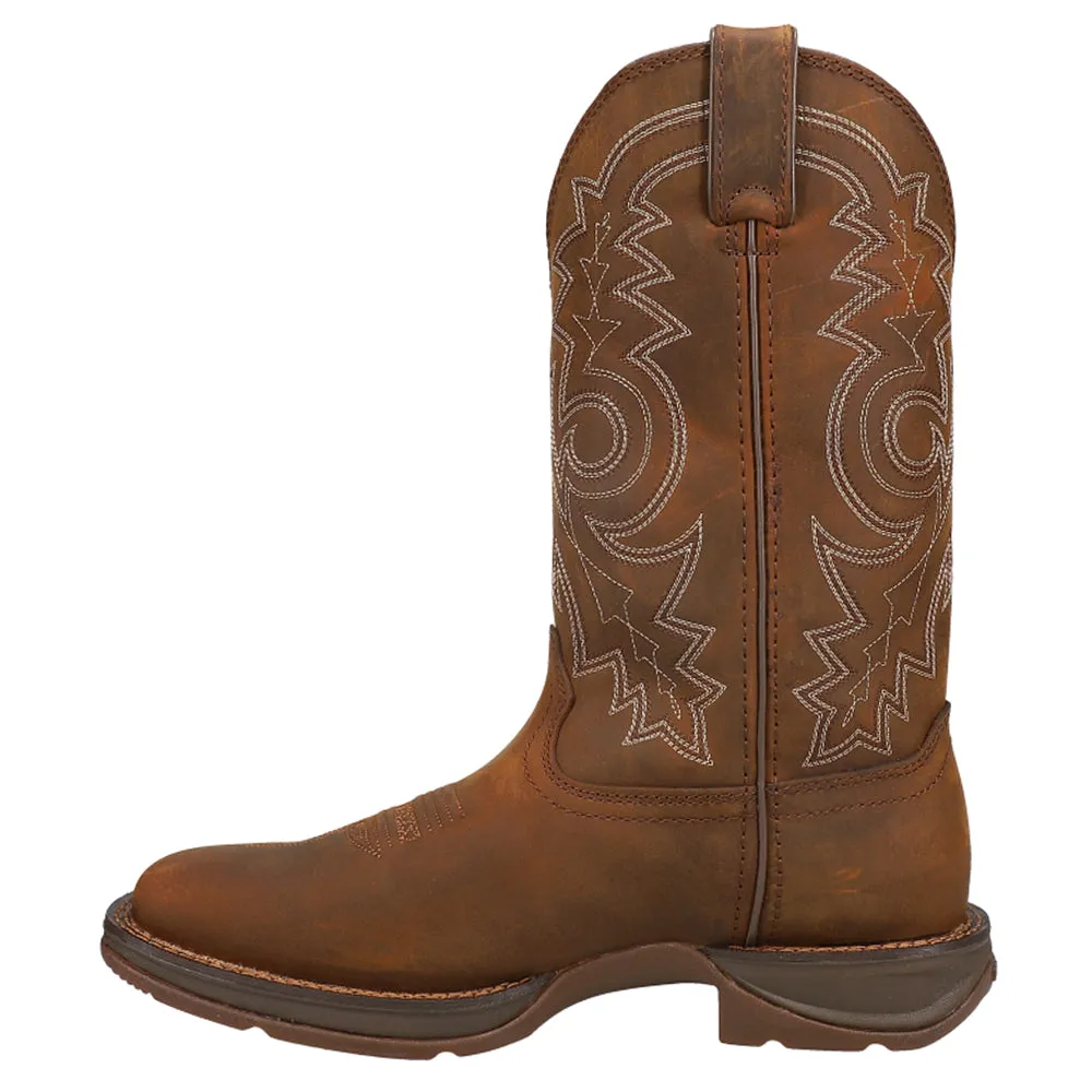 Rebel Square Toe Cowboy Boots