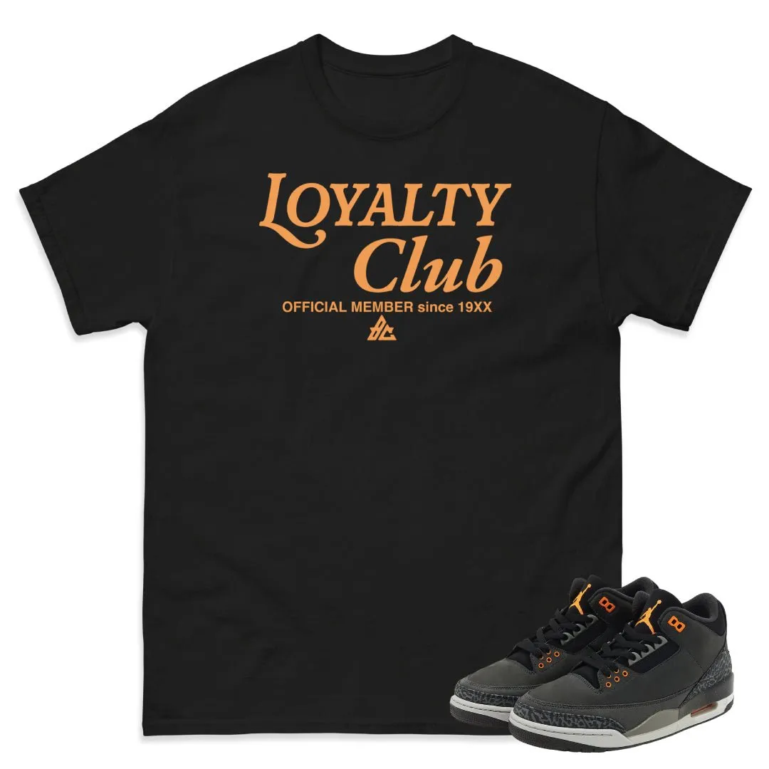 Retro 3 Fear Loyalty Shirt