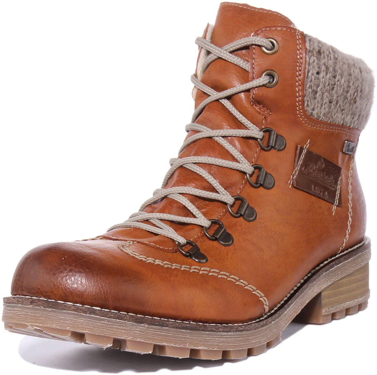 Rieker Z0444 In Brown For Women