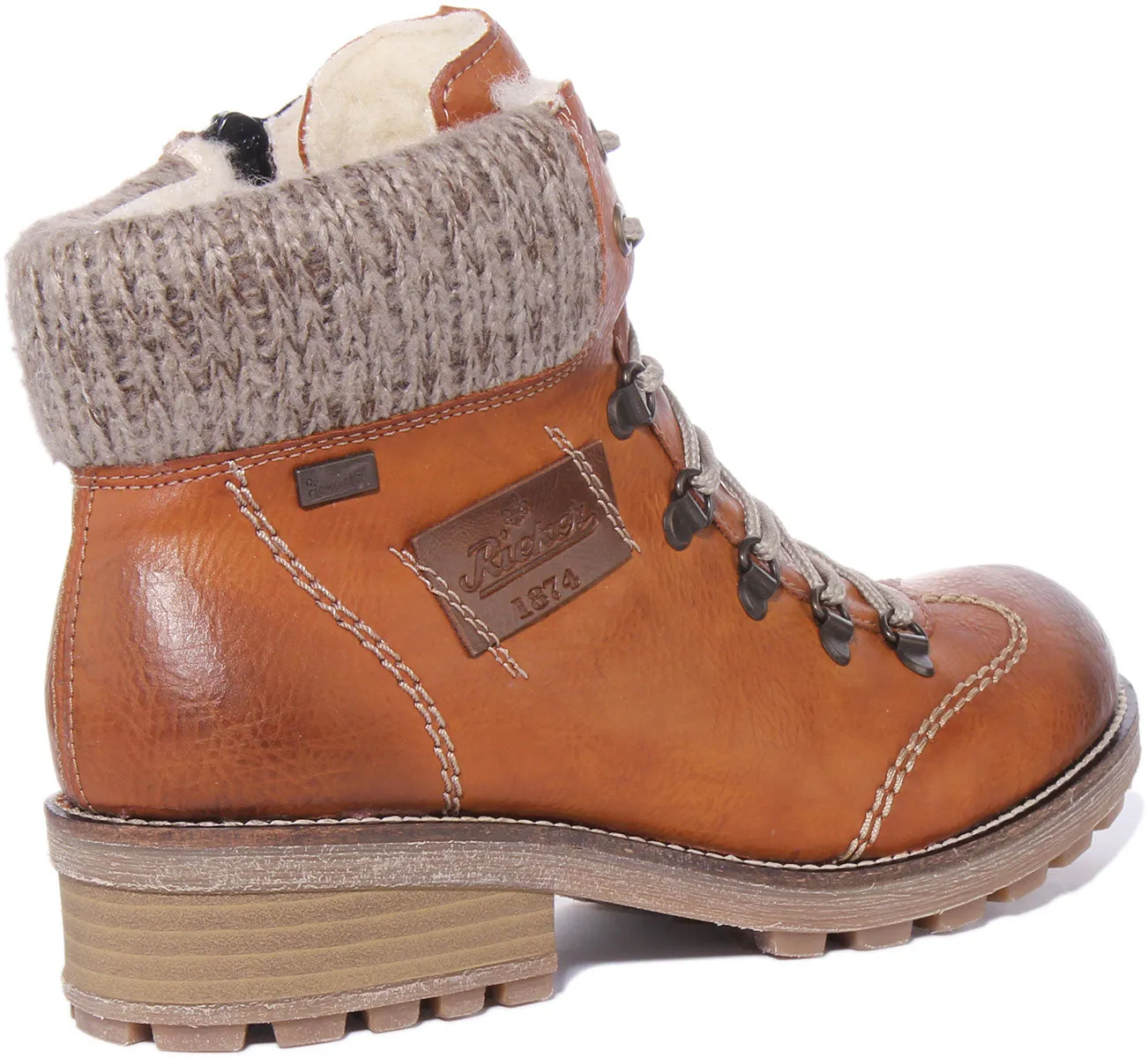 Rieker Z0444 In Brown For Women