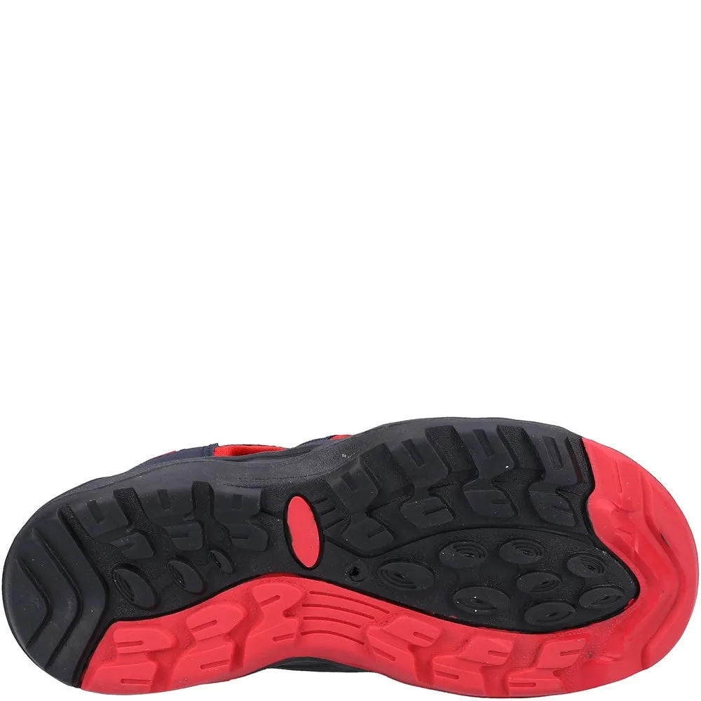 Senior Marshfield Recycled Sandals Navy/Red