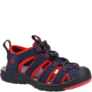 Senior Marshfield Recycled Sandals Navy/Red