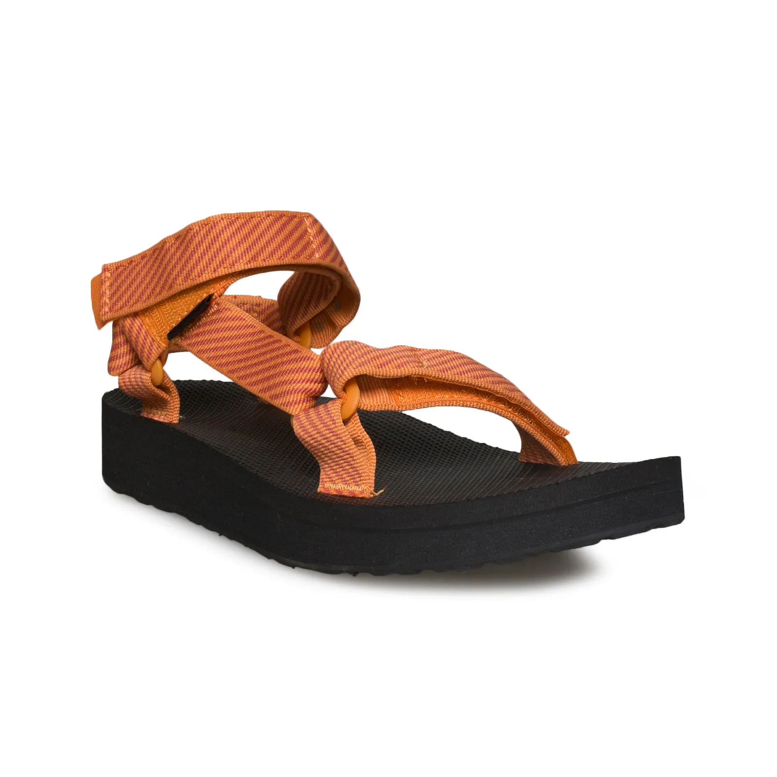 Teva Midform Candy Stripe Retro Apricot Sandals - Women's