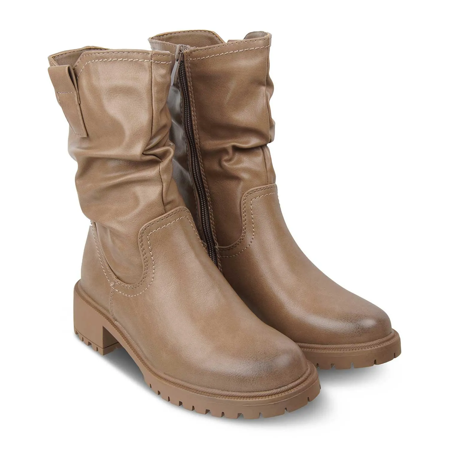 The Baye Tan Women's Boots Tresmode