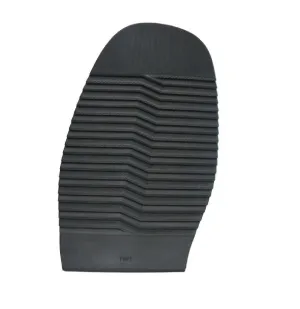 Topy Serac #48 Ribbed 1/2 Sole Men´s Black (#TSRH) - One Pair