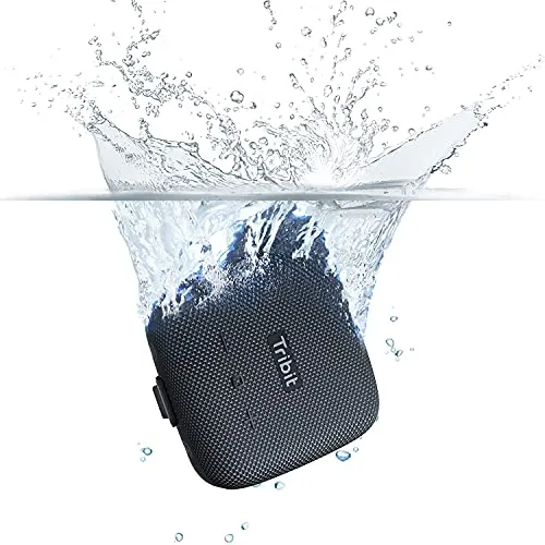 Tribit StormBox Micro Bluetooth Speaker, IP67 Waterproof & Dustproof Portable Outdoor Speaker, Bike Speakers with Powerful Loud Sound, Advanced TI Amplifier, Built-in XBass, 100ft Bluetooth Range