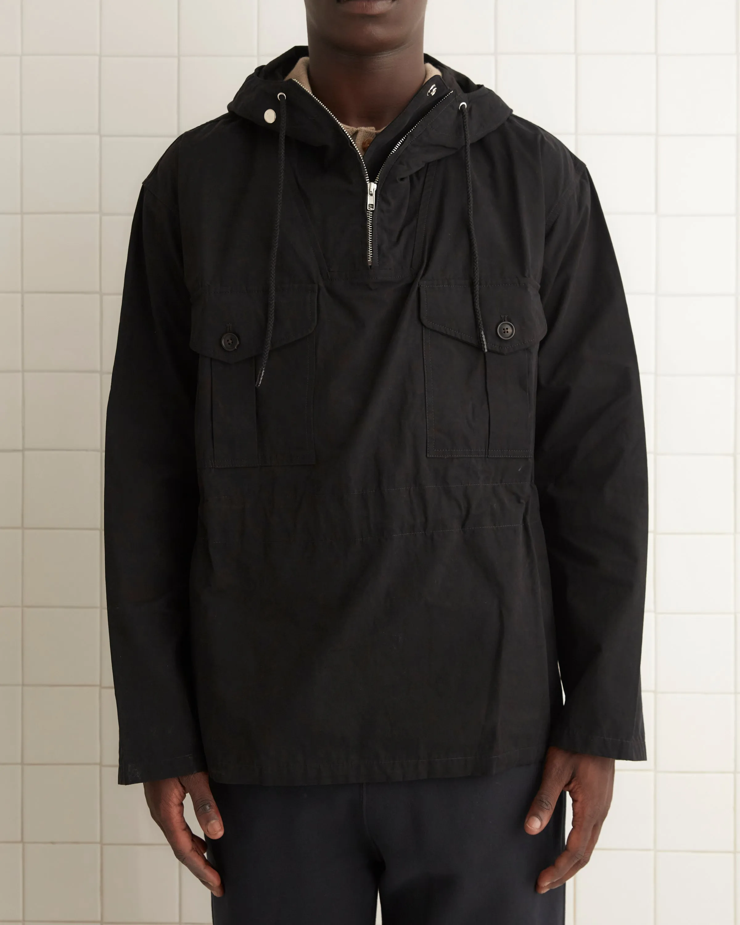 Waxed Tie Anorak